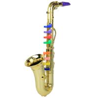 ราคา [musb] ของเล่นแซ็กโซโฟนสําหรับเด็กพลาสติก Mini Sax เครื่องดนตรี GiftGold (47204985302)