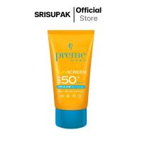 ราคา กันแดดผิวหน้า Preme Nobu Sun Screen SPF50+ PA+++ สูตรกันน้ำ ไม่แสบตา ขนาด 30 g (25015431524)