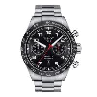 ราคา Tissot PRS 516 Automatic ทิสโซต์ พีอาร์เอส 516 สีดำ T1316271105200 นาฬิกาผู้ชาย (18661607551)