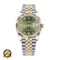 ราคา Rolex Datejust 126283RBR Green Roman Dial (41153845354)