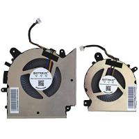 ราคา เปลี่ยนแล็ปท็อปใหม่ CPU + GPU พัดลมระบายความร้อนสําหรับ MSI Katana GF76 Pulse GL76 MS-17L1 GF66 11UC Pulse GL66 11UEK MS-1581 Series พัดลม (28151685551)