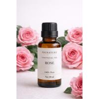 ราคา Signature Rose Essential Oil 30ml | น้ำมันหอมระเหยกุหลาบ กลิ่นหอมหวาน โรแมนติก ส่งฟรี (48404973559)