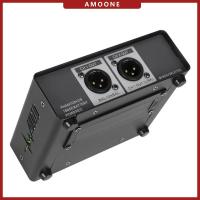 ราคา AMOONE Professional DI20 Audios DI Box ขจัดเสียงรบกวน Hum การอ้างอิงด้วยตัวเรือนโลหะสําหรับสตูดิโอและการแสดงสด (57305060777)