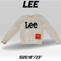 ราคา เสื้อสเวตเตอร์Leeญี่ปุ่นแท้มือสอง สีขาว (26682847247)