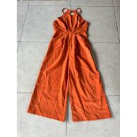 ราคา ชุดจั๊มสูทขา 5 ส่วน สีส้ม size s (27476887482)