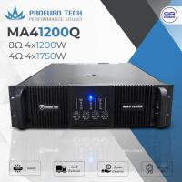 ราคา PROEUROTECH MA4-1200Q เพาเวอร์แอมป์ 4CH 4x1200w มีครอสโอเวอร์ในตัว แอมป์ขยายเสียง MA41200Q (25013565386)