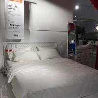 ราคา โครงเตียง ikea รุ่นเนสท์ตุน ขนาด 5ฟุต (5915625141)