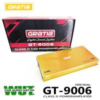 ราคา GRATIA เครื่องเสียงรถยนต์ เพาเวอร์แอมป์คลาสดี ขับลำโพงขับซับวูปเฟอร์/ซับเบส ClassD 5000Watts gratia GT-9006 (ของแท้) (28031658399)