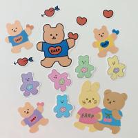 ราคา ins wind cute สติ๊กเกอร์ลายการ์ตูนหมีสําหรับติดตกแต่งผนังบ้าน (7842285843)