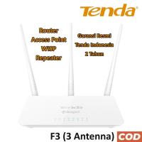 ราคา จุดเชื่อมต่อเราเตอร์ไร้สาย Tenda F3 WISP Repeater 300 Mbps ตัวขยาย WIFI (4382749864)