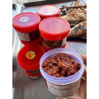 ราคา แจ่วบอง ปลาร้า(สุก) ธรรมดา/แมงดา น้ำหนัก90-100กรัม อร่อยถูกปากสะอาดแน่นอน (40150959607)