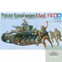 ราคา Tamiya 1/35 Panzer Kampfwagen II Ausf. No.35009 โมเดลรถถัง รถถังประกอบ โมเดลประกอบ (23963598011)