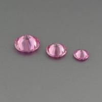ราคา เพชรรัสเซีย สีชมพู (Pink CZ) เกรดพรีเมียม กลมเหลี่ยมเพชร พลอยสังเคราะห์สำหรับทำเครื่องประดับ งานซ่อม/ตกแต่ง พร้อมส่ง (45655009133)