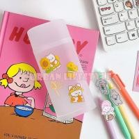 ราคา Minimal Pencil box กล่องดินสอ ทรงกระบอก กล่องใส่ของอเนกประสงค์ เช่น ดินสอ ปากกา แว่นตา แบบพกพา สไตล์มินิมอล มูจิ Muji (7695809079)
