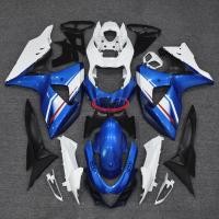 ราคา Bright white blue gradient latte art For GSXR1000 GSXR 1000 K9 2009-2016 Full Fairing Kit Bodywork (56202405043)