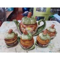 ราคา ชุดชาเซลามังกรงานเก่าน่าสะสม (7148706931)