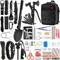 ราคา Emergency Rescue Kit Family Pack Disaster Prevention Kit Outdoor Camping Survival Tool Set Camping Hiking Emergency Kit (51504923596)