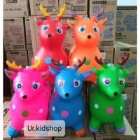 ราคา ม้ายางเด้งดึ๋ง ตัวใหญ่ รุ่นหนา มีเสียง+ไฟ #ม้ายางเด้งดึ๋ง (11903285053)