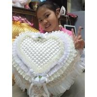 ราคา หมอนหัวใจงานแต่ง หมอนรองแขนรับไหว้ หมอนงานมงคล หมอนรองแขนรับไหว้ หมอนรับไหว้งานแต่ง ขนาด20 นิ้ว (2641672810)