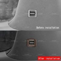 ราคา Vemart toyota anh40 alphard vellfire 2024-2025 รถบังแดดกรอบปุ่มอุปกรณ์เสริม (56105007028)