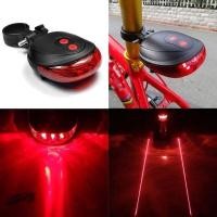 ราคา ไฟท้ายจักรยาน 5 LED ไฟกระพริบ สีแดง เพื่อความปลอดภัย (24324528778)