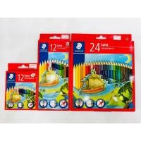 ราคา สีไม้ Staedtler Luna รุ่นเรือใบ 12สี 24สี สีสวยชัด ระบายง่าย สีไม้สเต็ดเล่อร์ สินค้าคุณภาพดี (44271603541)