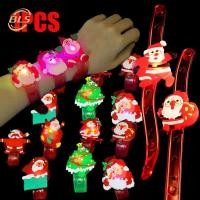 ราคา สายรัดข้อมือซิลิโคน มีไฟ LED รูปซานตาคลอส เรืองแสง สร้างสรรค์ DIY 1 ชิ้น (23859017410)