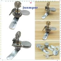 ราคา JUNMPER 1 ชิ้นล็อคกระบอก, โลหะผสมสังกะสีตู้กล่องจดหมายกุญแจลิ้นชักตู้ล็อคกล่อง, ประตูปลอดภัยฮาร์ดแวร์เฟอร์นิเจอร์ 2 ปุ่มล็อค Cam (42070432759)