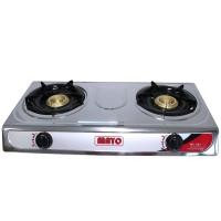 ราคา เตาแก๊ส เตาแก๊สหัวคู่ เตาแก๊ส หน้าสแตนเลส หัวเหล็กหล่อ หัวคู่ MY-S02,GS-S02 (23781628620)