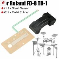 ราคา ALIK 1 ชุดสําหรับ Roland กลอง FD-8 TD-1 TD-9 TD-11 TD-15 TD-17 TD 1 9 11 15 17 Hi หมวกแผ่น Sensor Actuator เหยียบยาง Part TH (57554320343)