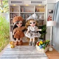 ราคา ชุดตุ๊กตา BJD 16 ซม. ชุดตุ๊กตาไหมพรม ชุดตุ๊กตาบาโบลี่ (24943074235)