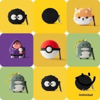 ราคา สําหรับ Jeep EW011 Case เคส เคสหูฟังบุคลิกภาพ บิสกิตจําลอง briquettes สีเขียวมังกรน่ารัก Jeep JP-EW011 (27271097032)