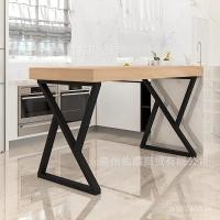 ราคา ตารางยืนบาร์สร้างสรรค์โต๊ะรับประทานอาหารขาตารางศิลปะเหล็กคอมพิวเตอร์โต๊ะกาแฟขาคว่ําสามเหลี่ยมยืนเหล็กหล่อโลหะรับน้ําหนัก-ประเภท 1XCW (52951414634)