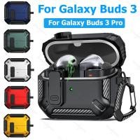 ราคา เคส for Samsung Galaxy Buds 3/Buds 3 Pro พร้อมพวงกุญแจ เปลือกแข็งป้องกันพร้อมตัวล็อคสำหรับ Galaxy Buds 3/Buds 3 Pro (43057655461)