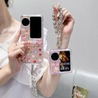 ราคา เคสโทรศัพท์แบบพับได้สําหรับ Oppo Find N2 N3 Flip Cute Love Panda Bracelet เคสโทรศัพท์ tpu แบบแข็ง (27113848927)