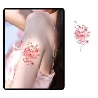 ราคา การ์ตูนน่ารักดอกพีชฟ็อกซ์สติกเกอร์รอยสักที่มีสีสันหญิงกันน้ํายาวนานหวานเย็นแขนหน้าอกสติกเกอร์ทิ้ง (51454208878)