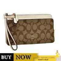 ราคา Coach กระเป๋าสตางค์คล้องมือ C5576 DOUBLE ZIP WALLET(IMDJ8) BY:Madamclassic 1 (28927801053)
