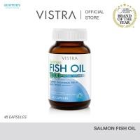 ราคา VISTRA Salmon Fish Oil (45 Tablets) 65.66กรัม (98663602)