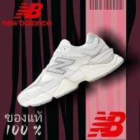 ราคา New Balance NB 9060 - Gray and White ระบายอากาศ Unisex ใส่สบายและทนทาน shopee ขายดี (52651972986)