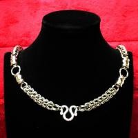 ราคา (ส่วนลด 80 บาท สินค้าใหม่ )สร้อยสแตนเลสแท้ สร้อยพระ เส้นผ่าศูนย์กลาง 11 มม.เส้นรอบวงสร้อยยาว 29 นิ้ว ห่วงห้อยพระ 3 ห่วง (6007596843)