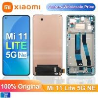 ราคา 6.55 "AMOLED สําหรับ Xiaomi 11 Lite 5G NE ​จอแสดงผล LCD,Touch Screen Digitizer Assembly สําหรับ Xiaomi Mi11 Lite 5G NE 2109119ดีจี (26657749774)