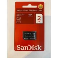 ราคา SanDisk Memory Stick Pro Duo Card 2GB (22442625403)