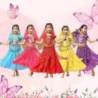 ราคา ชุดจินนี่ กระโปรง ชุดเต้นระบำหน้าท้องสำหรับเด็ก (24344167607)