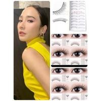 ราคา ขนตาปลอม 10 คู่ต่อกล่อง รหัส A-02 แบบกากบาทหรือไขว้กัน (796013101)