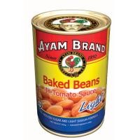 ราคา อะยัม ถั่วขาวในซอสมะเขือเทศสูตรน้ำตาลน้อยเเละโซเดียมน้อย 425 กรัม - Ayam Baked Beans Light in Tomato Sauce 425g (11510287989)