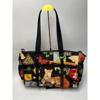 ราคา Ferragamo..Totebag..leopardLeatherNylon..Toteshoulderbag..Authentic (43073326168)