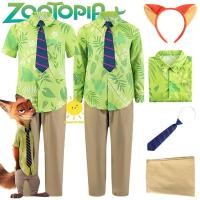 ราคา BEAST KINGDOM Nick Wilde คอสเพลย์เครื่องแต่งกาย Zootopia สำหรับผู้ใหญ่ ทั้งชายและหญิง เหมาะสำหรับการแต่งตัวในช่วงหน้าร้อนและการเฉลิมฉลองฮัลโลวีน (51902664074)