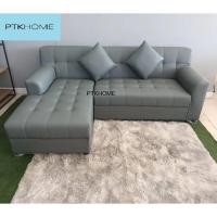 ราคา ชุดโซฟาเข้ามุม โซฟาตัวแอล โซฟาพักผ่อน เย็บลายสวยงาม งานสวย (26288815835)