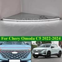 ราคา CAPQX LED Daytime Running Light Headlight Headlamp For Chery OMODA C5 2022-2024 Front Bumper Head L (53505632764)