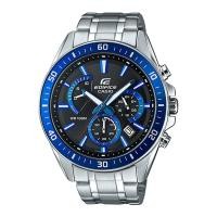 ราคา Casio Edifice นาฬิกาข้อมือผู้ชาย สายสเตนเลสสตีล รุ่น EFR-552,EFR-552D,EFR-552D-1A2 - สีน้ำเงิน (1341085382)